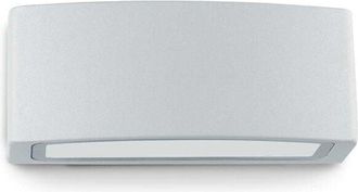 Ideal Lux Applique Moderna Andromeda Alluminio Grigio 1 Luce E27