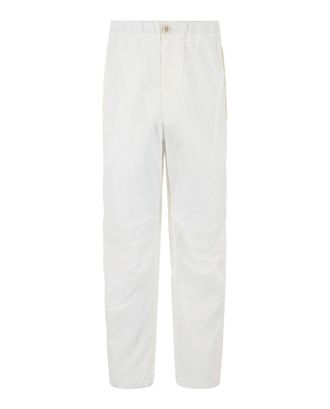 Ferragamo Mid-Rise Straight Leg Pants With Flap Pockets