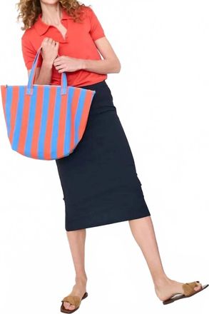 Kule Clem Midi Skirt In Navy