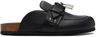 J.W.Anderson Black Padlock Mules