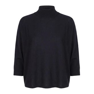 Liviana Conti Truien & Vesten, Dames, Zwart, M, Edmea Turtleneck