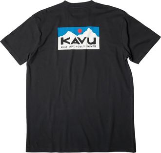 Kavu Klear Above Etch Art T-Shirt - Mens in Black at Nordstrom, Size X-Large
