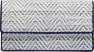 Manolo Blahnik Clutch Capripla de rafia