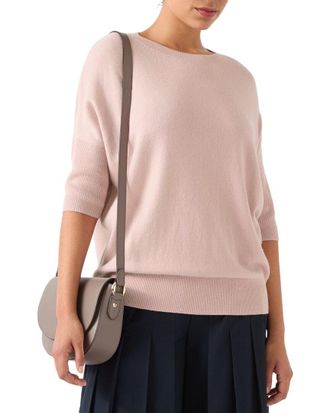 L.k. Bennett Lk Bennett Mara Wool & Cashmere-Blend Knitted Top