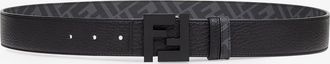 Fendi Cintura FF reversibile in pelle - FENDI - gender_Man
