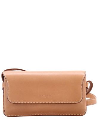 Saint Laurent Beige Leather Sunglass Case Mini (Authentic Pre-Loved)