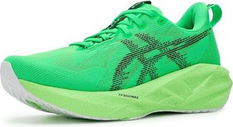Asics Novablast 5 Mens Running Shoes Vital Green/Black : 10.5 D - Medium, Synthetic