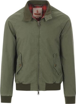 Baracuta Klassieke Harrington-jas in Army Green - Heren - Zomerjassen - Groen - M - Katoen - Jassen