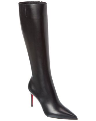 Christian Louboutin Kate Botta 85 Leather Knee-High Boot