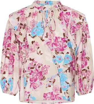 Kaffe Overhemden, Dames, Veelkleurig, XS, Blouses
