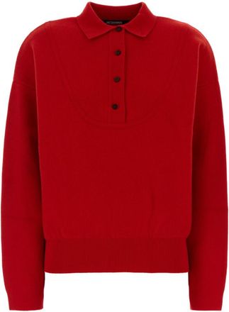 Jacquemus Red Polo Sweater