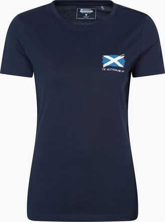 Mountain Warehouse Womens Mountain Warehouse Womens/Ladies West Highland Way T-Shirt - Navy - Size: 16