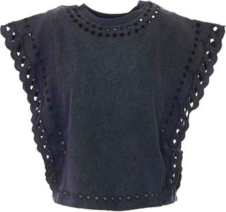 Isabel Marant Faded Black Odyle T-Shirt