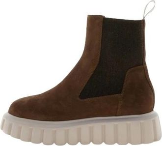 Voile Blanche Chelsea Boots - Dames - Chelseaboots - Bruin - 40 EU - Schoenen
