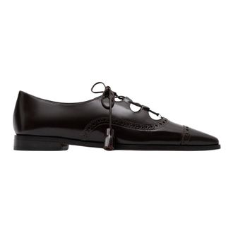 Parall&egrave;le Parallele - Rippley Ghillie Derby - Dames - Schoenen - Bruin - Maat: 38 1/2 EU Leer