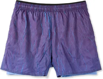 Chubbies Mens Crinkle Ultimate Training Shorts Purple XXL
