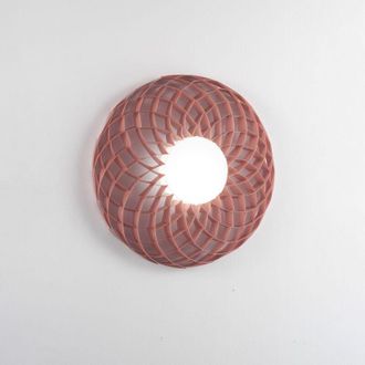 Linea Zero Linea Zero - Plafoniera Dalia Led3000K Attacco Gx53 Polilux Rosa Metallico D100 Made In Italy