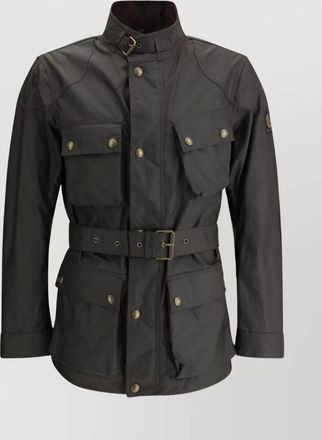Belstaff utility jacket with belt and epaulettes
