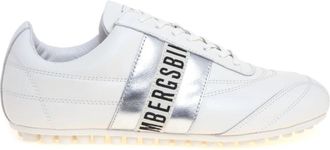 Dirk Bikkembergs Voetbal Sneaker - Dames - Sneakers - Wit - 39 EU - Leer - Schoenen