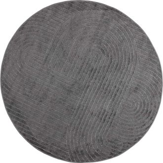 vidaXL Alfombra Para Interiores Y Exteriores Palmeras Antracita Vidaxl