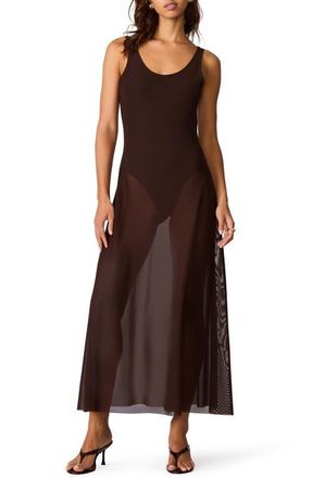 Steve Madden Sharlene Sleeveless Maxi Dress in Chicory Coffee at Nordstrom, Size X-Large