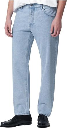 Pantaloni Torino Straight Jeans - Heren - Loose Fit Jeans - Blauw - W38 - Jeans