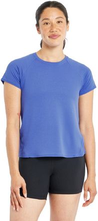 Oiselle Womens Flyout Shirt Blue XL