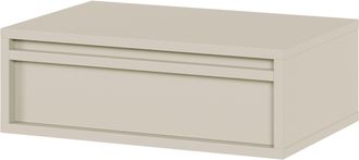 Selsey Selsey - Evo - Mesilla De Noche - 50 Cm - Con Caj&oacute;n - Suspendida - Gris Beige