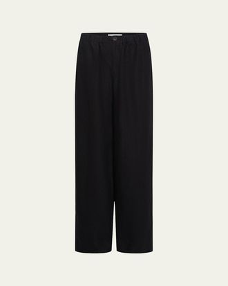 Vince Hemp Wide-Leg Utility Pants