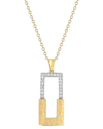 I.Reiss Company 14K 0.13 Ct. Tw. Diamond Necklace