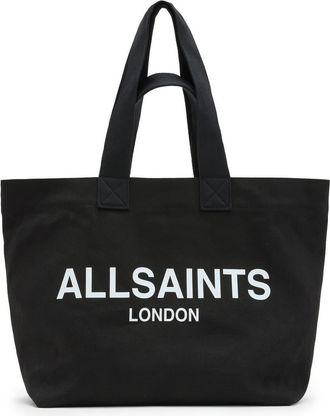 AllSaints Acari Tote Bag in Black at Nordstrom Rack
