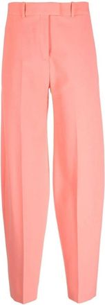 The Attico Statement Wijde Broek - Dames - Straight fit broeken - Roze - S - Katoen - Broeken