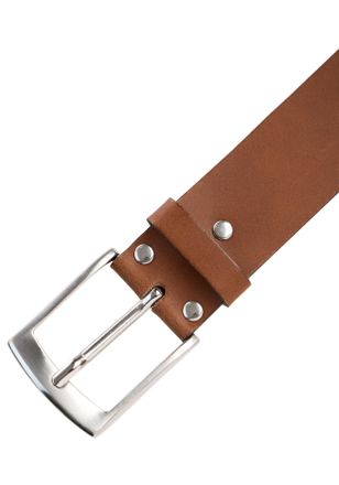 H.I.S Lederg&uuml;rtel H.I.S, Herren, Gr. 11,5, cognac, Leder, unifarben, Basic, G&uuml;rtel Lederg&uuml;rtel, im zeitlos edlem Look - NEU bis Gr. 145 verf&uuml;gbar