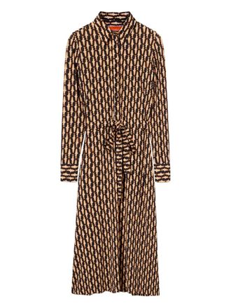 La DoubleJ Perry Street belted shirt dress - Blue