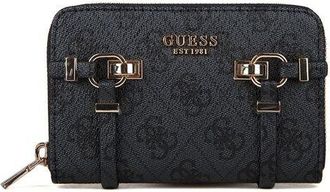 Guess Womens Wallet Coal Logo Polyurethane Bags