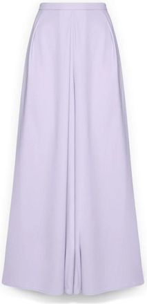 Elena Miro Palazzo Broek - Dames - Wijde Broeken - Paars - L - Polyester - Broeken