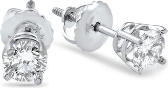 Pompeii3 3/8ct Diamond Screw Back Studs 14K White Gold