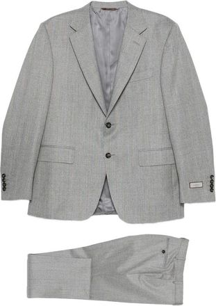 Canali Pinstripe Single-breasted Suit