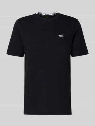 HUGO BOSS Regular Fit T-Shirt aus Baumwoll-Piqu&eacute; Modell TS_PIQUE in Black, Gr&ouml;&szlig;e XXXL