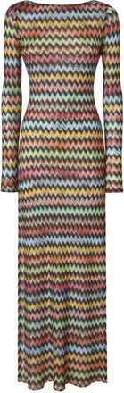 Missoni Strand&uuml;berzug mit Zickzackmuster
