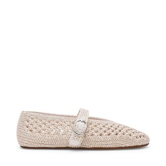 Steve Madden Alara Flat Shoe SAND PEARL