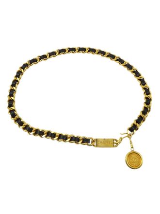 Chanel Cintura con catena e pendente anni 90-00 - Oro