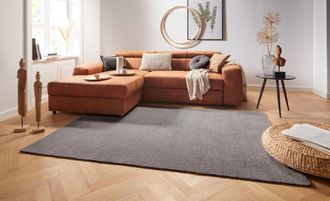 Hanse Home Teppich »Supersoft« rechteckig 10 mm Höhe Kurzflor, Läufer Modern, Einfarbig, Wohnzimmer, Schlafzimmer
