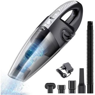 OEM Aspiradora Port&aacute;til Inal&aacute;mbrica Para Coche De 120 W - Bater&iacute;a De 2200 Mah, Bajo Nivel De Ruido Y Secado R&aacute;pido, Filtro Incorporado