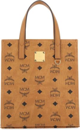 MCM Gedrukte canvas boodschappentas - Dames - Handtassen - Bruin - ONE Size - Tassen