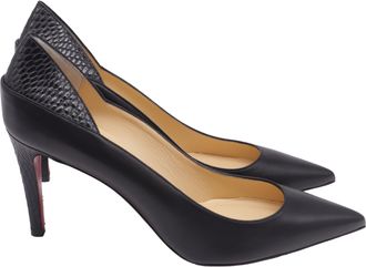 Christian Louboutin Maastricht Pumps in Black Leather