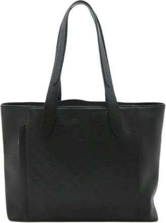 Louis Vuitton Pre-owned Tote Bags, male, Black, Size: ONE SIZE Pre-owned Cabas Voyage Damier Infini 2way tote bag