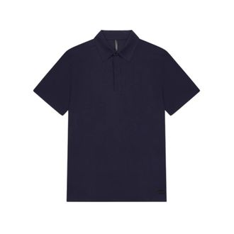 Suns Polo Shirts, male, Blue, Size: S Crepe Polo