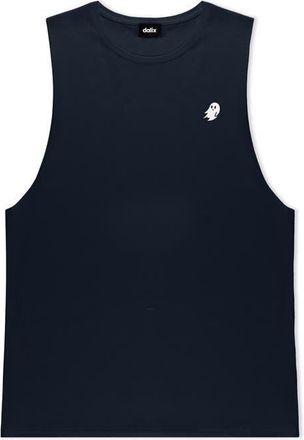 Dalix Ghost Lightweight Jersey Tank in Navy Blue at Nordstrom, Size Xx-Large