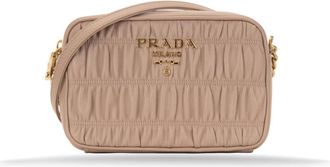 Prada Tassen, Dames, Roze, ONE Size, Leer, Schoudertas
